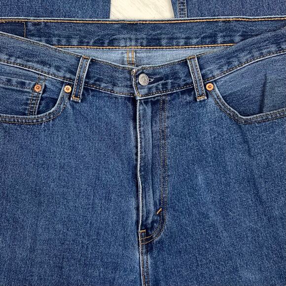 Levi’s 505 men’s 38x29 medium wash
Waist laying Flat: 19” Excellent Condition! - Picture 3 of 7